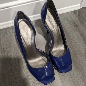 Jessica Simpson blue heels size 7